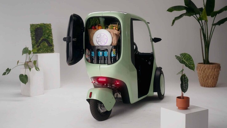 W zależności od wariantu modelu, e-rower może przewozić drugiego pasażera lub więcej bagażu (źródło zdjęcia: Hopper Mobility)