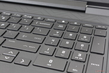 Klawisze numpadu są tej samej wielkości co klawisze QWERTY, co jest rzadkością w wielu laptopach