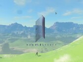 Logo firmy Monolith Soft przedstawione wraz z mapą gry „Tears of the Kingdom”