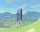 Logo firmy Monolith Soft przedstawione wraz z mapą gry „Tears of the Kingdom”