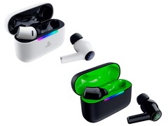 Słuchawki Razer Hammerhead V3 X Hyperspeed przeznaczone dla konsol PlayStation i Xbox zostały zaprojektowane tak, aby pasowały do poszczególnych konsol.