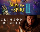 Baner marcowej wyprzedaży Steam dla Slay the Spire 2 i Crimson Desert