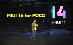 POCO krótko omówiło &quot;MIUI 14 dla POCO&quot; podczas tegorocznego wydarzenia premierowego serii POCO X5. (Źródło obrazu: POCO via Xiaomiui)
