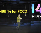 POCO krótko omówiło "MIUI 14 dla POCO" podczas tegorocznego wydarzenia premierowego serii POCO X5. (Źródło obrazu: POCO via Xiaomiui)
