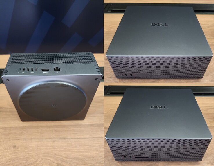 Dell XPS RTX Spark Mini PC ma najbogatszy wybór portów spośród wszystkich nowych komputerów RTX Spark Mini PC.