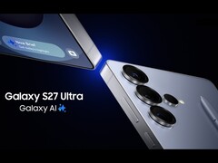 Artystyczny render przedstawiający telefon Samsung Galaxy Ultra z trzema aparatami. (Źródło obrazu: Samsung, edytowane)