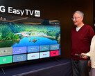 Telewizor LG Easy TV oferuje pilot zdalnego sterowania i przycisk pomocy. (Źródło obrazu: LG Electronics)