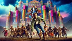 Remake akcji Disneya na żywo (źródło obrazu: obraz wygenerowany przez sztuczną inteligencję)