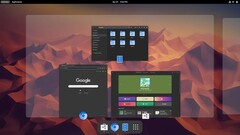 Endless OS 6 z ciemnym motywem (Źródło: Endless OS Foundation)