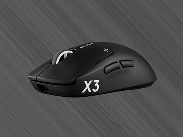 Widok z boku myszy gamingowej Logitech G Pro X3 Superstrike