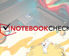 Logo Notebookcheck na zdjęciu laptopa i grafika Reddit. (Źródło obrazu: Notebookcheck i Reddit, z/edycje)