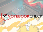Logo Notebookcheck na zdjęciu laptopa i grafika Reddit. (Źródło obrazu: Notebookcheck i Reddit, z/edycje)