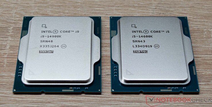 Intel Core i9-14900K i Intel Core i5-14600K