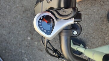 Przerzutka Shimano 7 Speed - test roweru elektrycznego Touroll B2