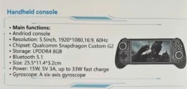 Wcześniej wyciekły informacje dotyczące Anbernic RG 557. (Źródło obrazu: Retro Handhelds)