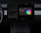 Model Y z 256-kolorowym oświetleniem otoczenia (źródło zdjęcia: Tesla)