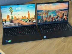 Lenovo ThinkPad X1 Carbon 14. generacji a 7. generacji