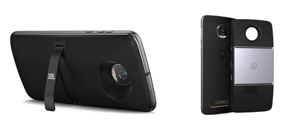 HMD Fusion 2 otrzyma akcesoria do głośników i projektorów podobne do SoundBoost i InstaShare Projector Mods z serii Moto Z. (Źródło obrazu: Motorola)