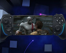 ARMSX2 w wersji 0.5.4 jest już dostępny dla testerów. Na zdjęciu: telefon Android z uruchomioną grą God of War II. (Źródło zdjęcia: r/playstation, Sony i Razer - edytowane)