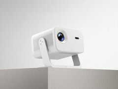 Projektor Redmi Projector 5 Pro kosztuje w Chinach około 296 dolarów. Na zdjęciu: zdjęcie promocyjne przedstawiające projektor.