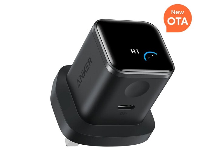 Ładowarka Anker Nano (45W, Smart Display) na rynek brytyjski
