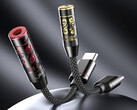 Słuchawkowy przetwornik cyfrowo-analogowy Jade Audio Jiezi dostępny jest w wersji niezbalansowanej 3,5 mm i zbalansowanej 4,4 mm. (Źródło zdjęcia: Jade Audio)