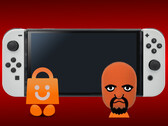 Nintendo Switch na zdjęciu z torbą 3DS eShop i Mii Mattem z przodu (Źródło zdjęcia: Creative Commons/Nintendo)