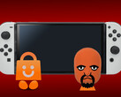 Nintendo Switch na zdjęciu z torbą 3DS eShop i Mii Mattem z przodu (Źródło zdjęcia: Creative Commons/Nintendo)