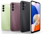 Seria smartfonów Samsung Galaxy A14 5G oferuje przyzwoitą specyfikację w cenie poniżej 200 USD (Źródło obrazu: Samsung)