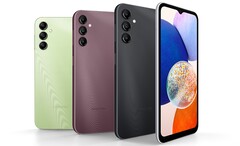 Seria smartfonów Samsung Galaxy A14 5G oferuje przyzwoitą specyfikację w cenie poniżej 200 USD (Źródło obrazu: Samsung)