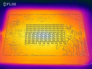 Temperatura powierzchni pod obciążeniem (przód)