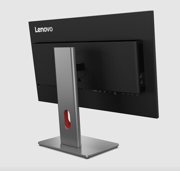 Widok z tyłu monitora Lenovo P27UL OLED.