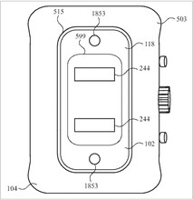 Apple Zegarek z kamerą. (Źródło obrazu: USPTO)