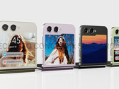 Zdjęcie koncepcyjne modelu Galaxy Z Flip5 z jego podobno większą okładką. (Źródło obrazu: @technizoconcept &amp; @RoderSuper)
