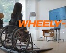 Bieżnia fitness na wózku inwalidzkim Kangsters Wheely-X do ćwiczeń i e-sportu. (Źródło: Kangster)