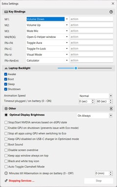 Zamykanie wszystkich procesów Asusa