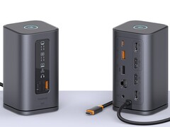 Baseus Spacemate to stacja dokująca USB-C z jedenastoma portami. (Źródło zdjęcia: Baseus)