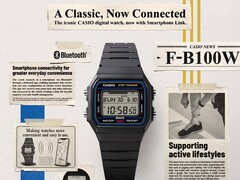 Nowe zegarki Casio z serii F-B100W wyposażone w Bluetooth są wreszcie dostępne w sprzedaży.