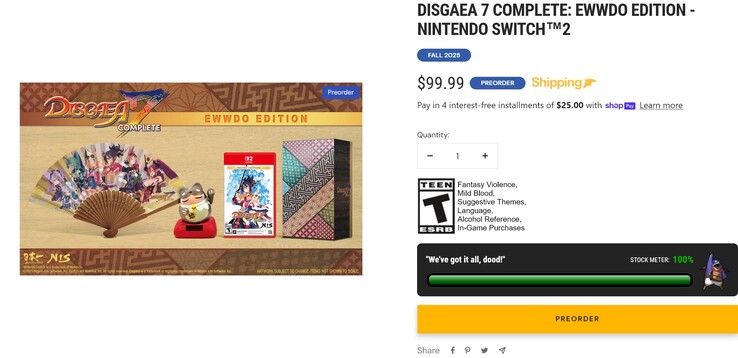 Disgaea 7 Complete: Ewwdo Edition (źródło obrazu: zrzut ekranu, NIS America)