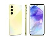 Samsung Galaxy A55 5G imponuje w analizie wyświetlaczy DxOMark. (Zdjęcie: Samsung)
