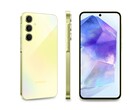 Samsung Galaxy A55 5G imponuje w analizie wyświetlaczy DxOMark. (Zdjęcie: Samsung)