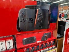 Wyświetlacz detaliczny Nintendo Switch 2 (źródło obrazu: konto Nintendeal X)