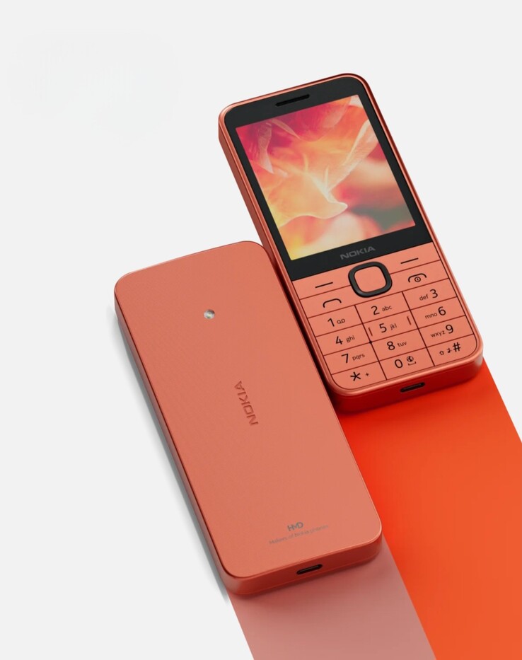 Nokia 220 4G w nowym brzoskwiniowym kolorze (źródło: HMD)