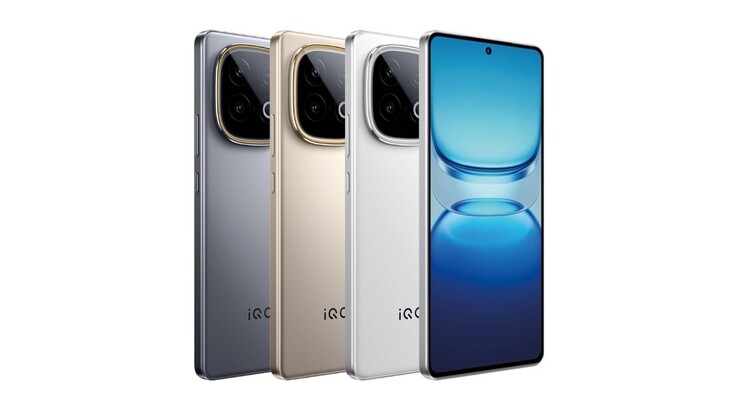 IQOO Z10 Turbo+ jest dostępny w kolorach polarnej szarości, białego morza chmur i pustynnym (źródło zdjęcia: iQOO)