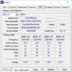 CPU-Z SPD