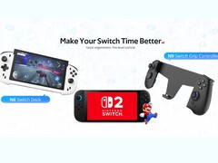 Abxylute N6 i N9 to nadchodzące kontrolery dla Nintendo Switch 2. (Źródło obrazu: Abxylute)