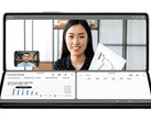 Składane urządzenie w trybie "biznesowym". (Źródło: Samsung)