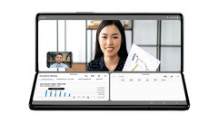Składane urządzenie w trybie &quot;biznesowym&quot;. (Źródło: Samsung)