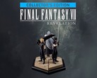 Przedstawiono figurki z gry „Final Fantasy 7 Revelation Collector’s Edition”