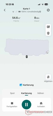 Mapa stopniowo się rozwija.
